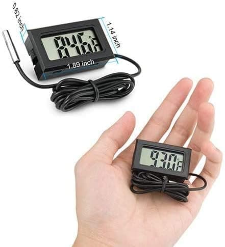 2 Akvarietermometre, Akvarietermometer, Bil Reptil Terrarium