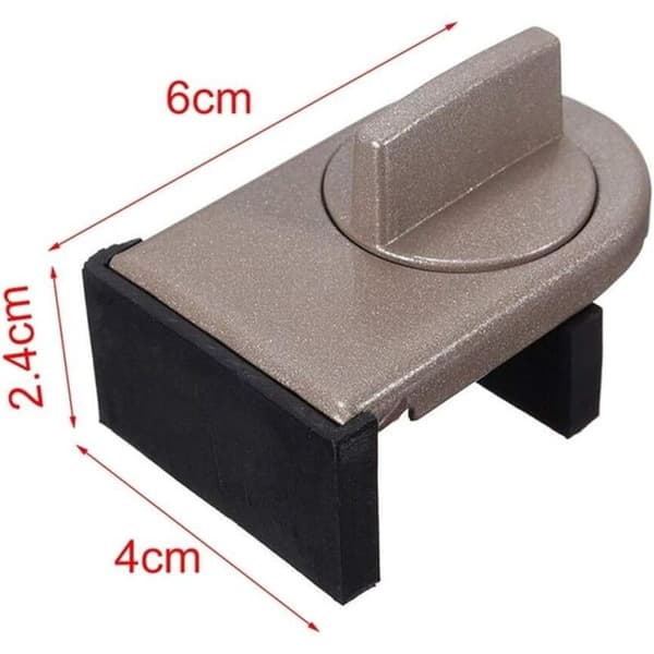 Grey Iron Safety Lock for Sliding Door Sliding Window Stop