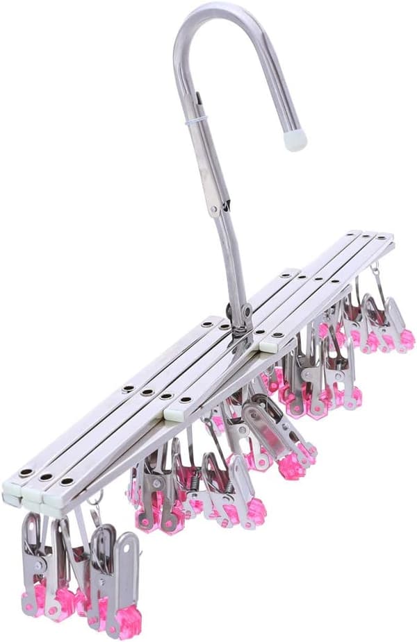 Stainless Steel Drying Rack, Foldable Drying Rack, Hanging Drying Rack, Windproof