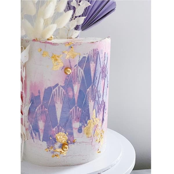 Kastepisara-sabluuna - The Belsize Cakes Vit white