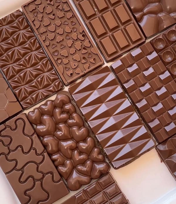 Chokoladeform - Dubai Chokolade Silikoneform - 12 mønstre 150