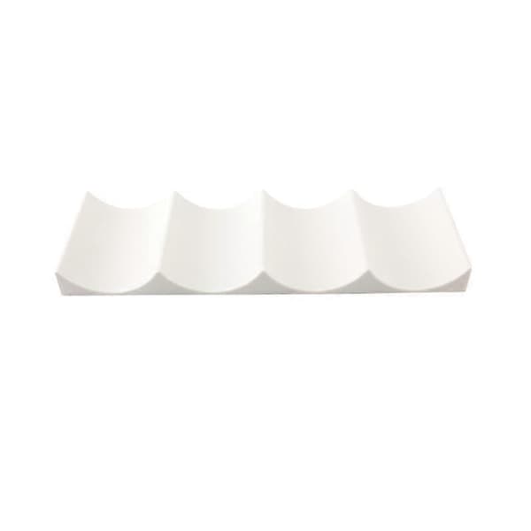 Wine rack stackable bottle rack countertop beverage bottle storage wine bottle can storage device for desktop refrigerator ivory ivory