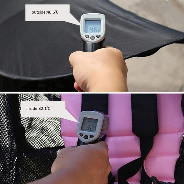 Universal Stroller Sun Shade Anti-UV UPF50+ Hood Adjustable