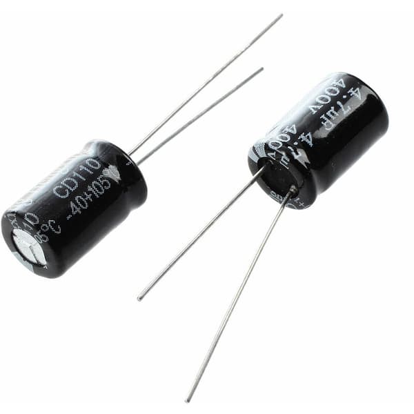 SODIAL(R)10 x 4.7uF 400V 105C Radial Elektrolytkondensator 8x12mm