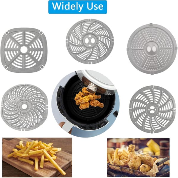 20 STK Airfryer Gummibumpere, Tower Airfryer Tilbehør til