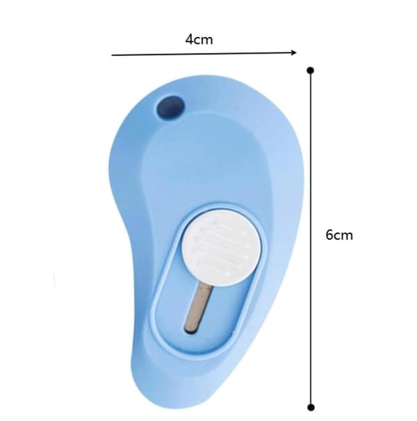 Sett med 6 små kuttere, minikutter, minikutter, minikutter, bærbar, liten, universell, brevåpner for konvolutter, pakker, papirkutting, bil-FY-