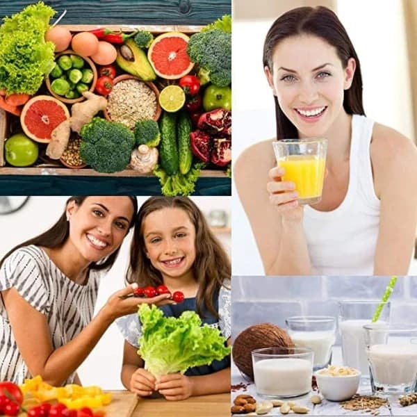 3 stk tøysil, melkepose, filterjuice Vegetabilsk melkepose