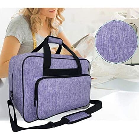 Sewing Machine Bag with Spacious Interior, Robust Carrying Case for Sewing Machine, Travel Bag for Sewing Machine