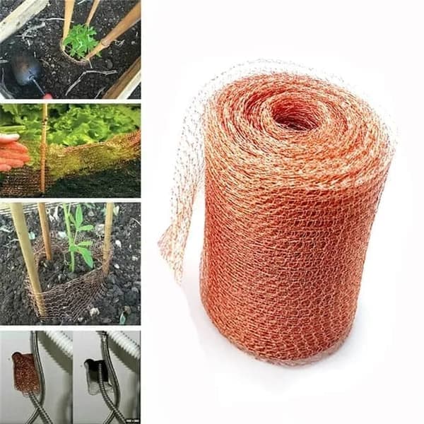 Home Copper Wire Mesh, Electromagnetic Wave Shielding, Insect and Rodent Protection, Dense and Durable Copper Mesh for Decoration