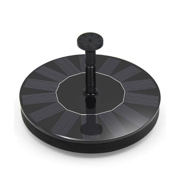 Solar springvandspumpe, solcelledrevet springvandspumpe med 6 dyser,