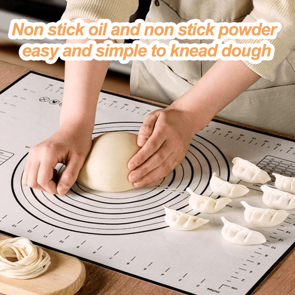 Silicone Baking Mat for Baking, Food-Grade Silicone Non-Stick Surface Reinforced with Multiple Layers, Perfect for Home Cooks and Bakers