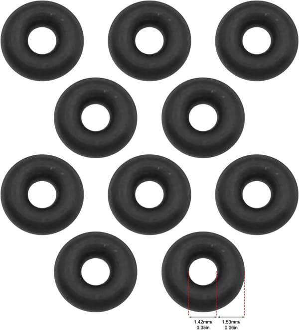 generisk dykkersett, 10 reservedeler -