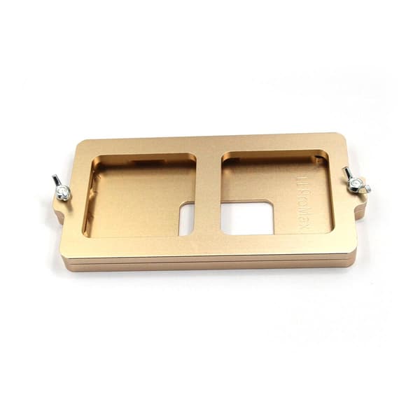Aluminiumsform Skærm-Laminering - iPhone 11 Pro Max Guld gold