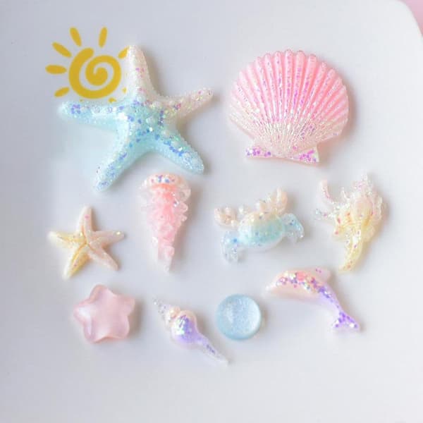 Skocharms for kvinner, 10 stk, dekorasjon for tema -