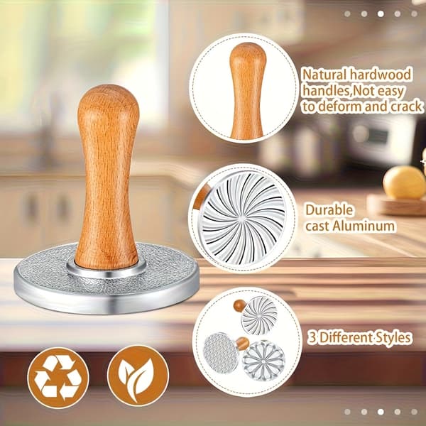 Kakeformer i aluminiumlegering med preget mønster for baking, egnet for bakverk og kaker Sølv En virvel Silver A vortex