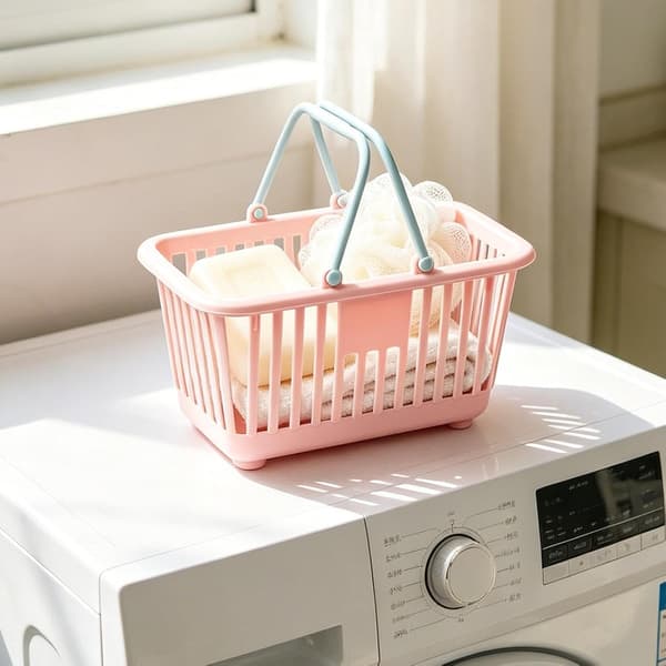 liten kurv for mobiltelefon, med håndtak rosa - Rosa