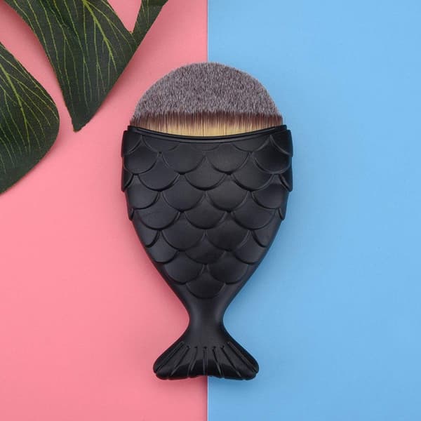 1 Pack Mermaid Tail Makeup Brush, Exquisite Fish Tail DXGHC