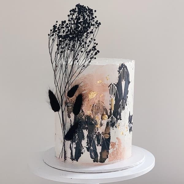 Kastepisara-sabluuna - The Belsize Cakes Vit white