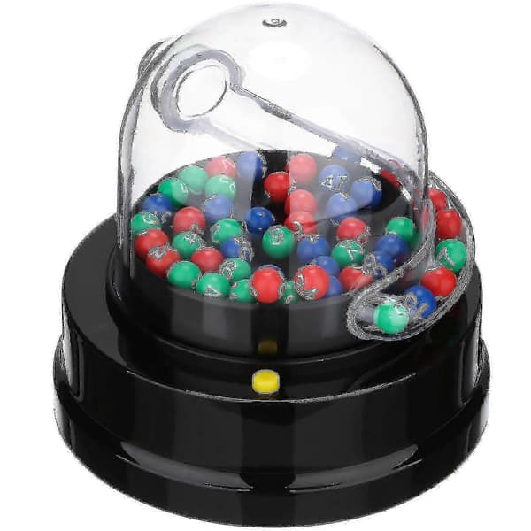 2025 1 Set Electric Lottery Machine Party Mini Lotto Game Machine Jackpot Machine 12-27