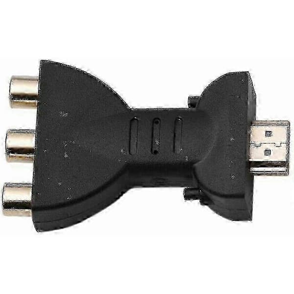 HDMI til 3RCA-adapter for tilkobling av HDMI-kilder til analoge skjermer og mottakere [DB]