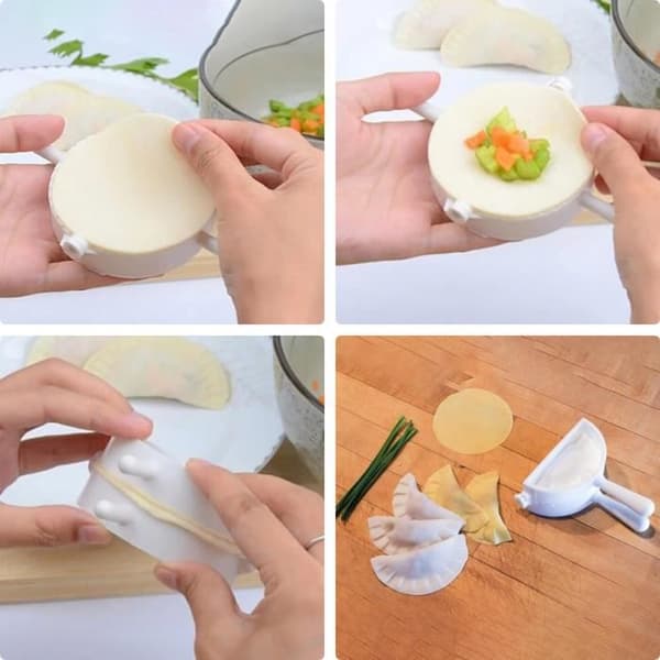 Ravioliform - Ikke specificeret - 3 størrelser - Rustfrit stål - PP-plast - Tåler opvaskemaskine