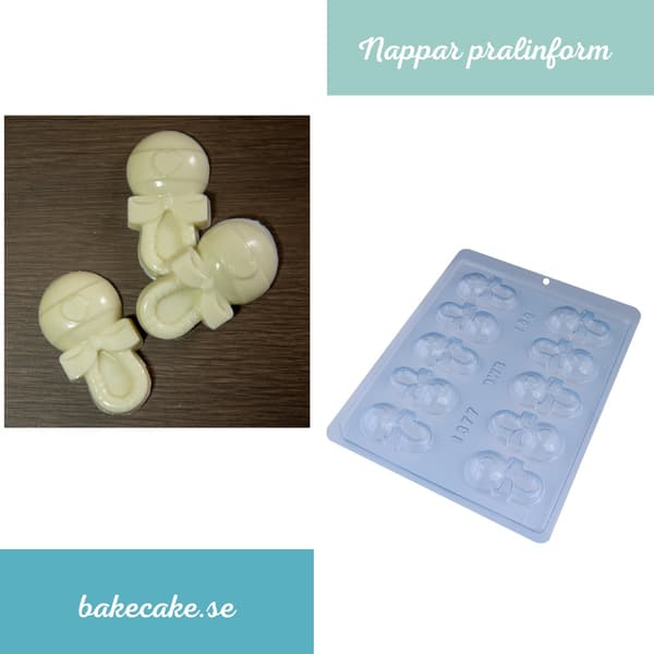 Pralinform Smokk Sjokoladeform - BWB 1377