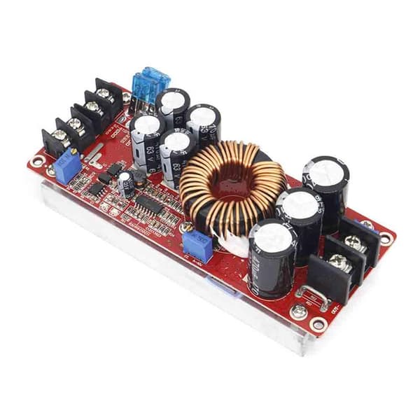 2 kpl 1200 W 20 A DC-muunnin tehostavat virtalähdemoduulit 8-60 V - 12-83 V