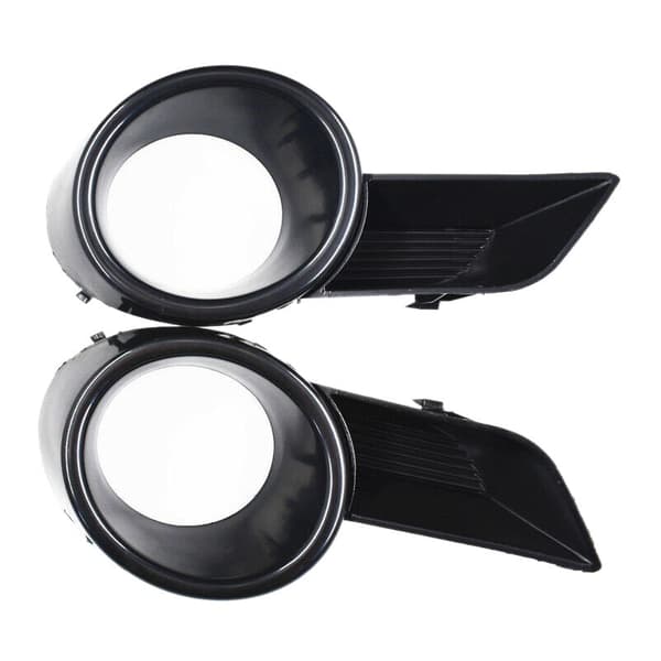 Pair Windshield Headlight Cover Bumper Grille Trim for 2008 2009 2010