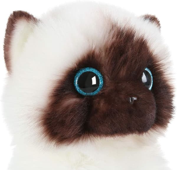 Kosedyr formet som en siamesisk katt 20 cm 20 cm