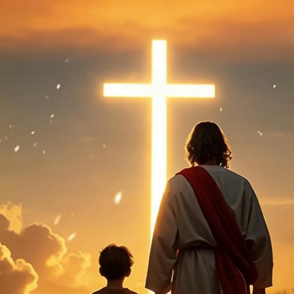 seinätaide Jeesus-kuvakehys LED kristillinen hengellinen -