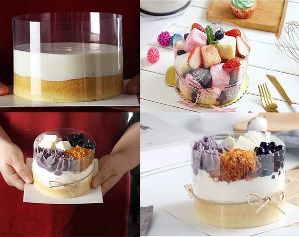Cake Decoration, Cake Collar, Acetate Rolls, Transparent Cake Strips, T