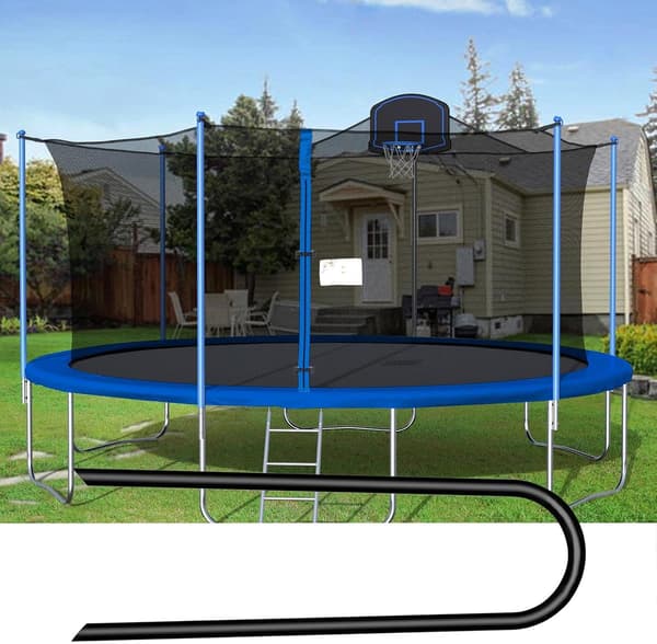 Trampoline vindrenne, U-formede klipsfestivalspiker -