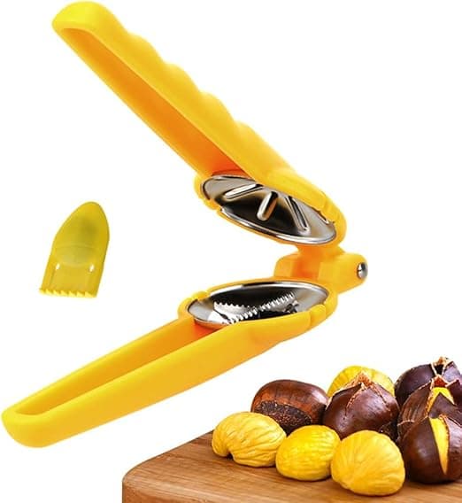 Nutcracker Chestnut Clip, Premium Chestnut Clip, Chestnut Cutter T yellow