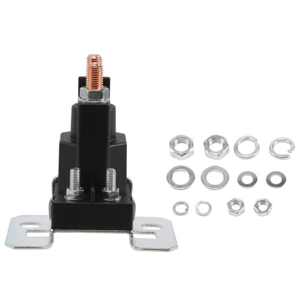 Dobbelt startbatteri isolatorrelé 4 terminaler 500A 12V for bilstrømbryter