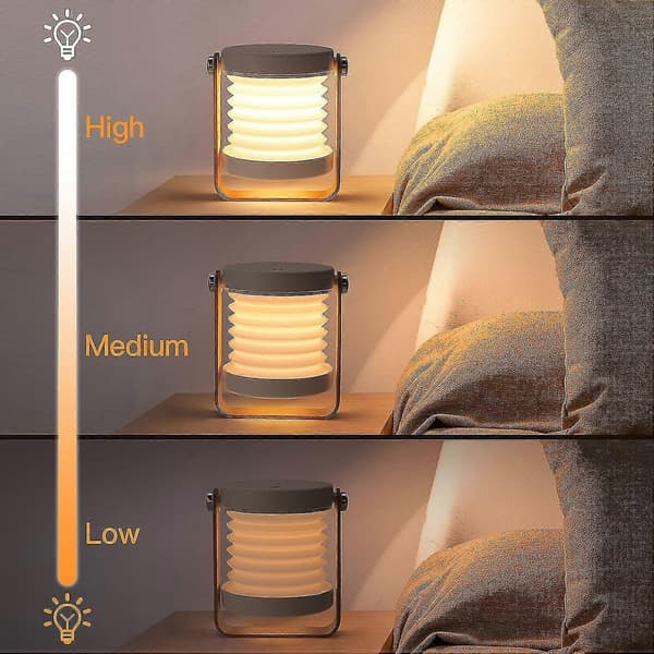 Bedside Lamp Dimmable Touch Lamp, Bedside Lamp with Safe Night Light Portable Nightstand