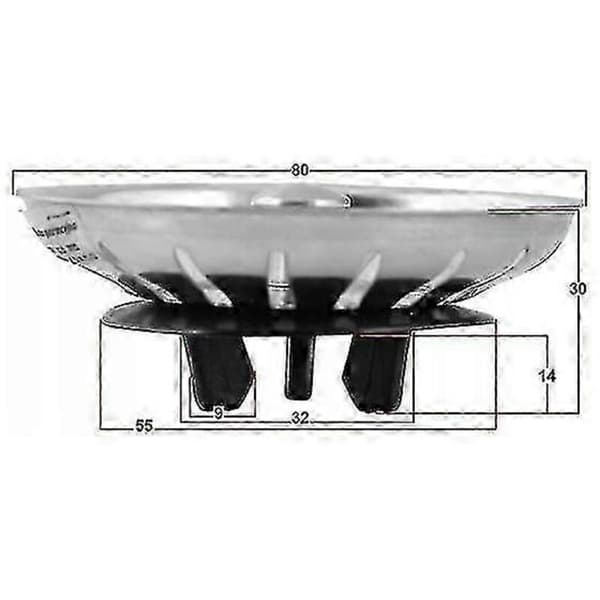 Strainer Basket / Sink Plug for Ikea Atlant Sink / Domsjö