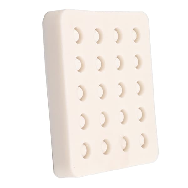 Dronningbieavlform, silikone, 20 kopper, bivoksform, biavlscellekop