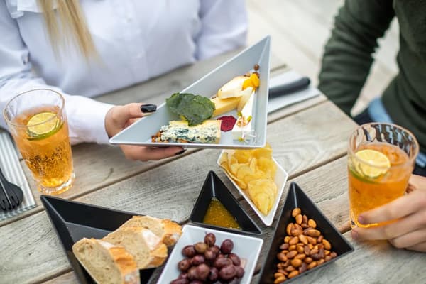Koziol TANGRAM Ready Gourmet Sæt Sort Hvid 0.33