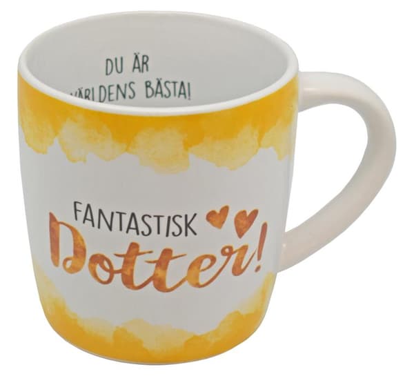 Krus FANTASTISK DATTER multifärg multicolor