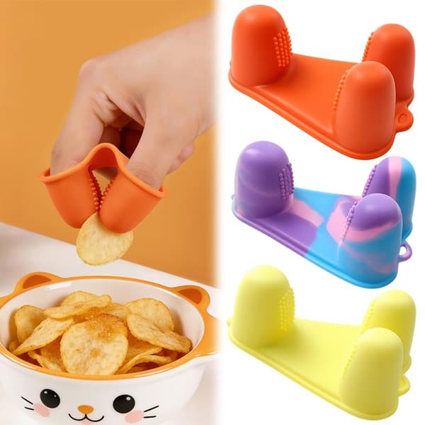 Silikonsnacks fingerdeksler oljesikre og smussavvisende klemmer nei A3