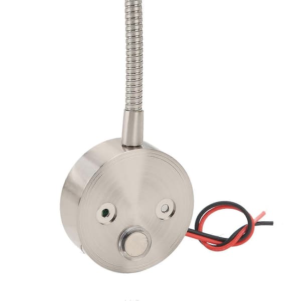 RV Reading Light LED Adjustable Brightness Touch Control Bedside Lamp for Boat Yacht DC12 to 24V Nickel Plating