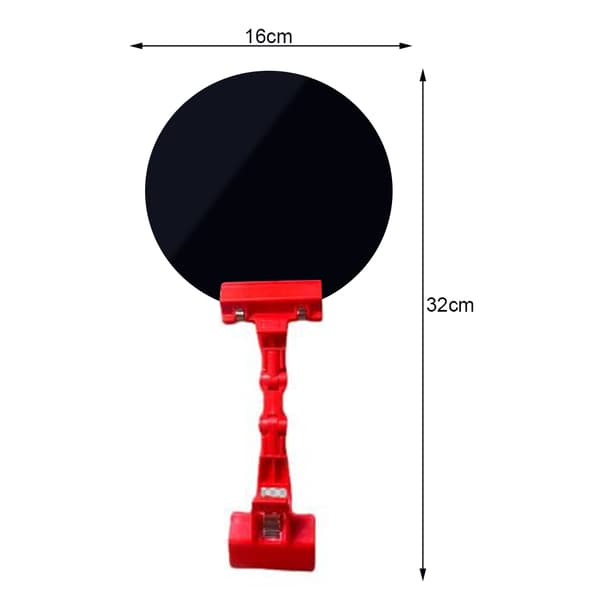 Automatic Light-Changing Welding Mask with Clamp Multiple Protection Welding Mask for Factories Red Red