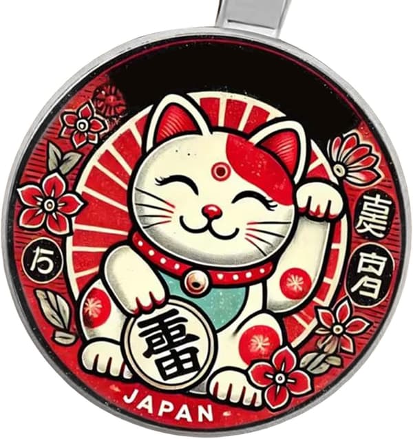 Legierter keychain 2D the Reichtum anzieht -