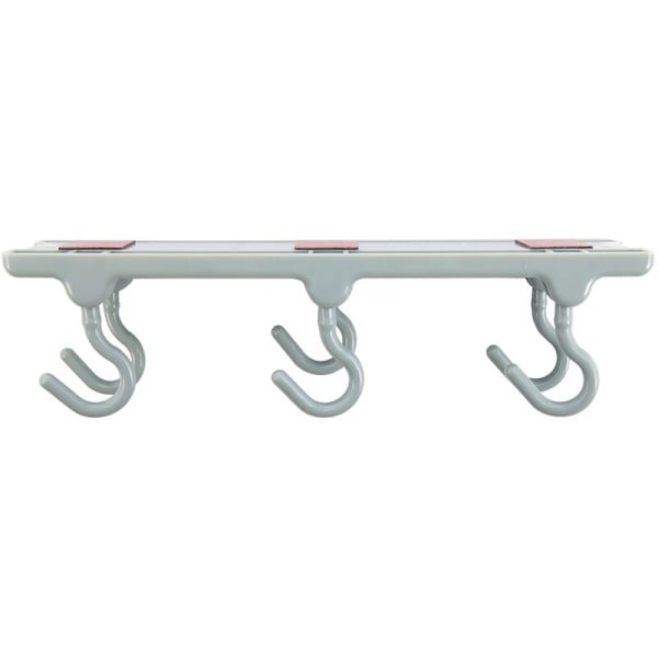 Kitchen Cabinet Wall Hook Strong Adhesive Hooks for Kitchen Storage Wall Hooks (Blue)