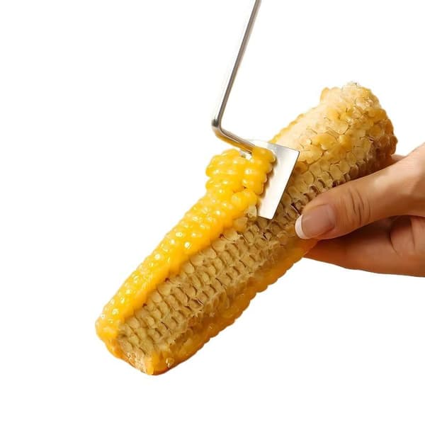 Stainless Steel Corn Peeler, Corn Stripper, Corn on the Cob Remover F A1