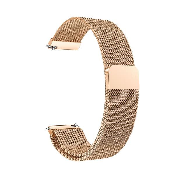 Milanese Loop -ranneke Garmin Vivoactive 5 Ruusukulta_OF