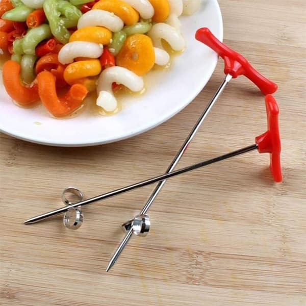 1 stk spiralpeeler i rustfritt stål for grønnsaker