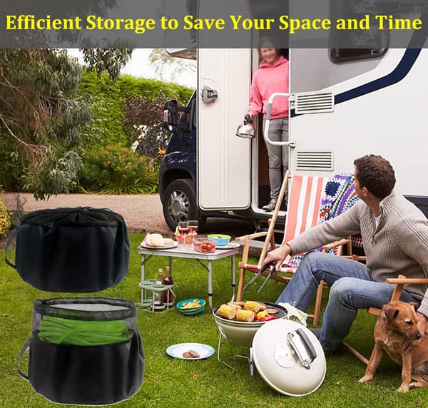 RV Hose Storage Bag, Waterproof RV Sewer Hose Storage Bag