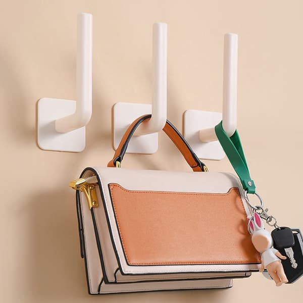 Hat Rack for Wall Hat Organizer Household Waterproof Wall Hanger for Bathroom Kitchen 4pcs 4pcs
