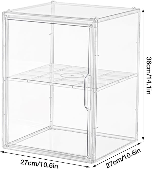 transparenta handväskor-förvaringsorganisatör - transparent extra stor (med galler) Transparent Extra Groß (mit Gitter)
